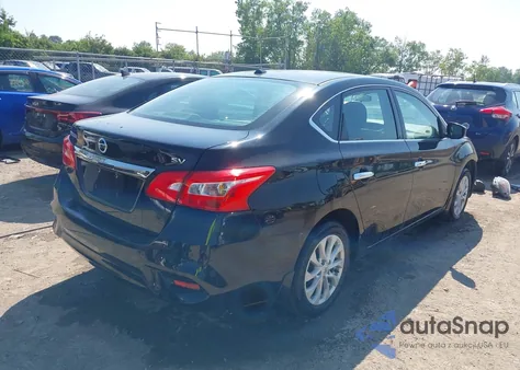 2019 Nissan Sentra Sv z USA, uszkodzony, nr VIN 3N1AB7AP0KY422638